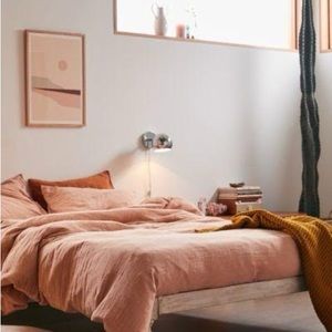 Urban Outfitters King Cozy Slub Duvet Cover